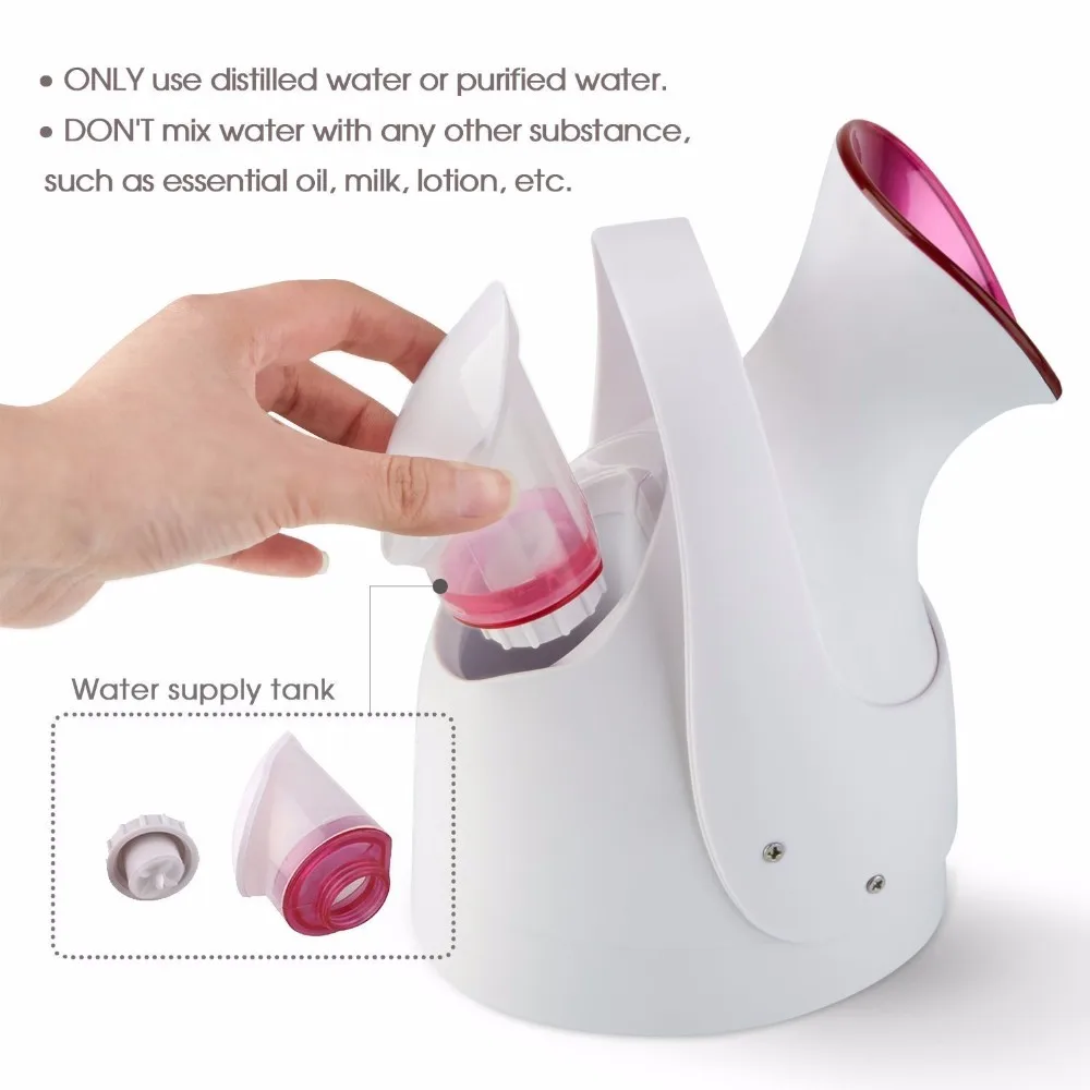 
Facial machine with steamer Nano Face Spray Portable Facial Steamer Deep Cleansing Beauty Facial Steamer 