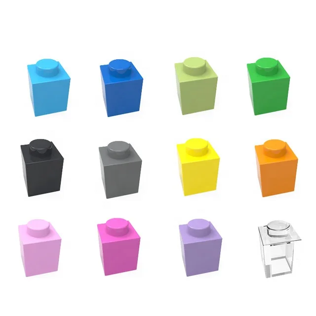 3005  1*1 1x1 block for adult toys DIY toys parts Professional building blocks factory juguetes educational (NO.3005-1)
