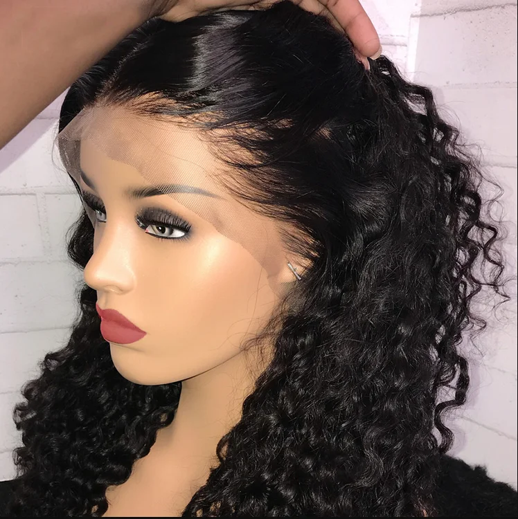 Hot Beauty Hair Wholesale HD Full Lace Human Hair Wigs Virgin Cuticle Aligned Hair HD Lace Wig Full Lace Wig