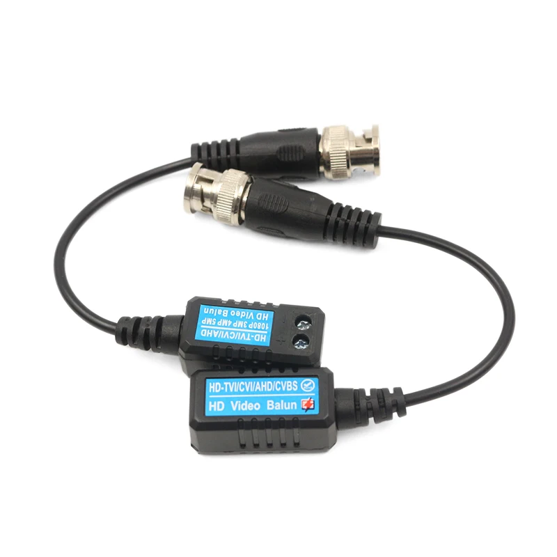 
High quality surge protection 1080P Single channel Passive UTP video balun with CE FCC ROHS 3 years warranty for CCTV camera 