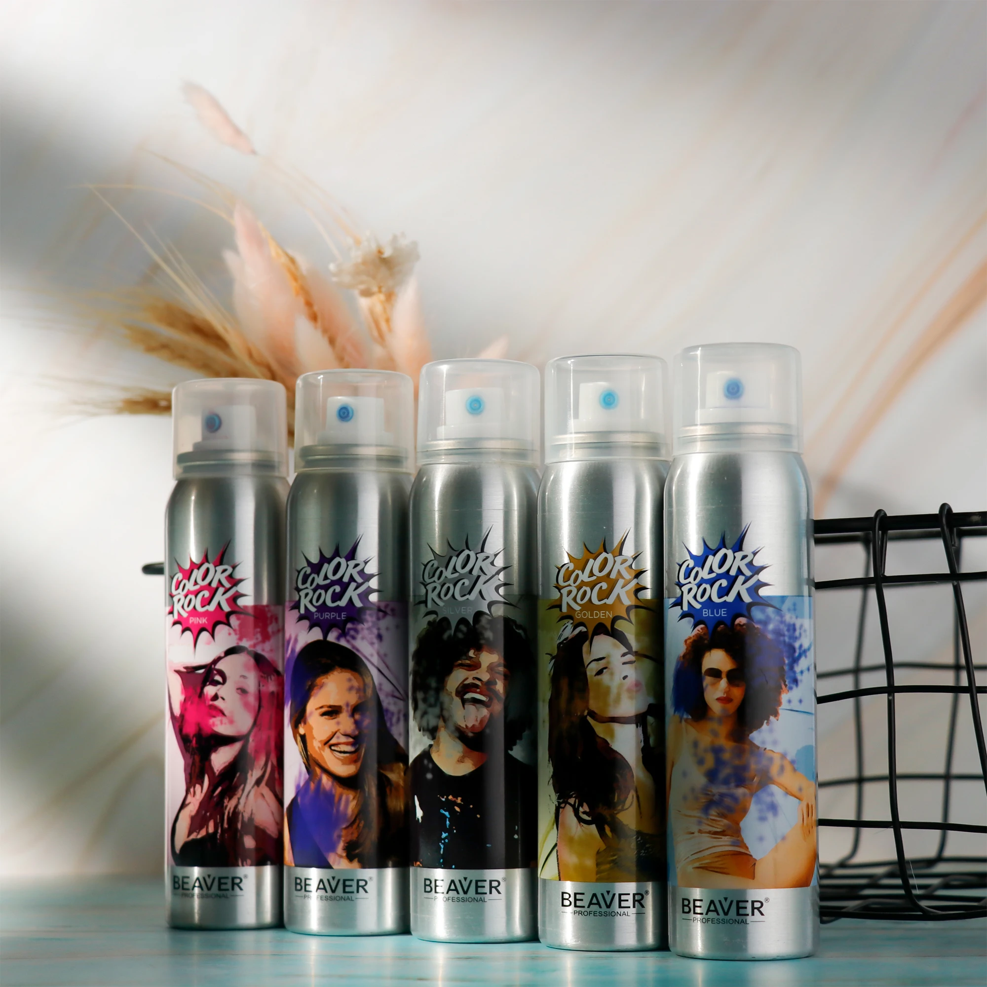  Beaver Hair styling product Color Rock