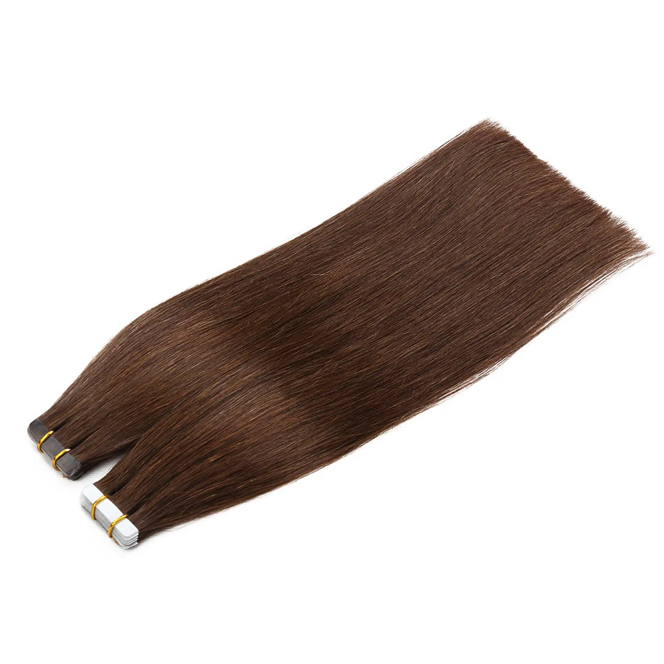 Wholesale Tape In Hair Extensions Natural Looking 100% High Grade Brazilian Human Tape Hair
