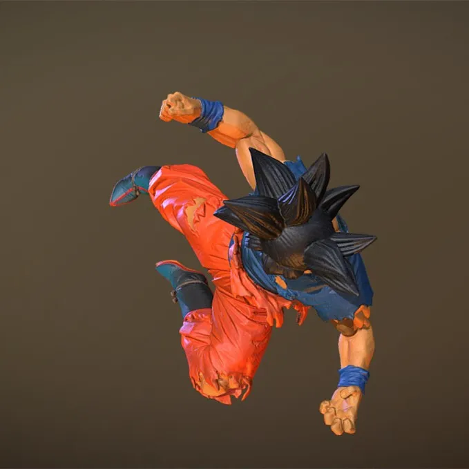 Anime Character Son Goku Kakarotto Dragon 7 Balls Action Figure Customize Desk Decoration Figurine