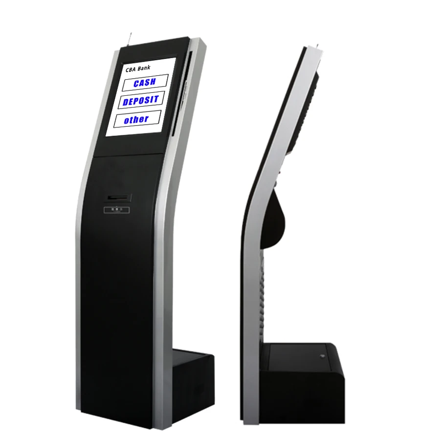 Queue System Terminal Press-Button Button Ticket Dispenser