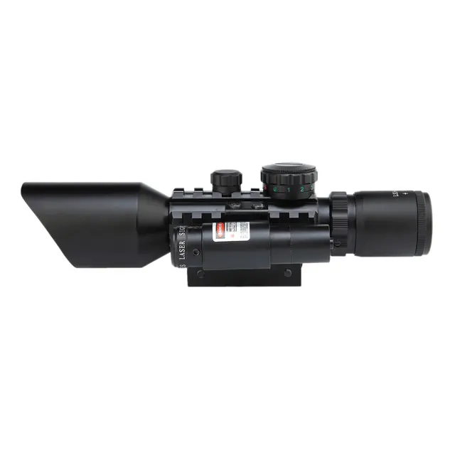 SPIKE 3-10X42E(M9) Red /green Illumination Optics Scope with Red Laser