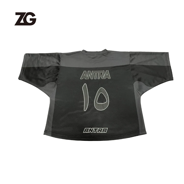 Professional Custom Full Sublimation Lacrosse Uniform Team Men Mesh Lacrosse Jersey 100% Polyester