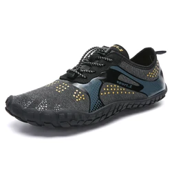 Upstream antiskid breathable and comfortable hiking sneakers water wading sports shoes