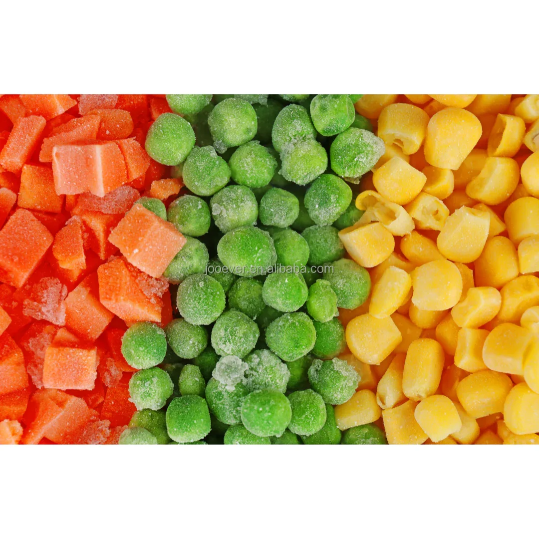 Wholesale IQF Frozen Carrot Sliced Diced Bulk Frozen Mixed Vegetables