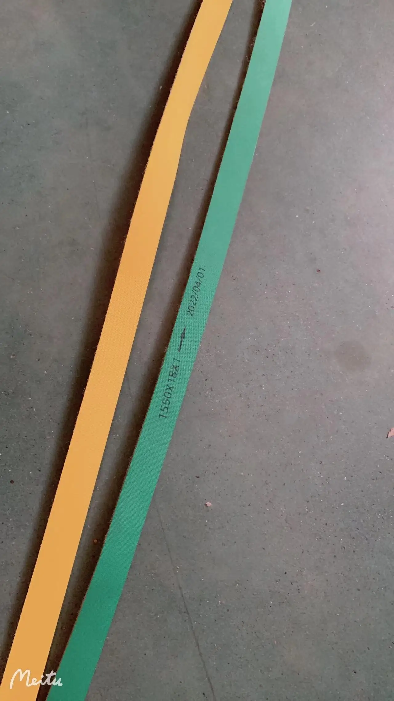 The winding belts of accessories on  paper straw making machines