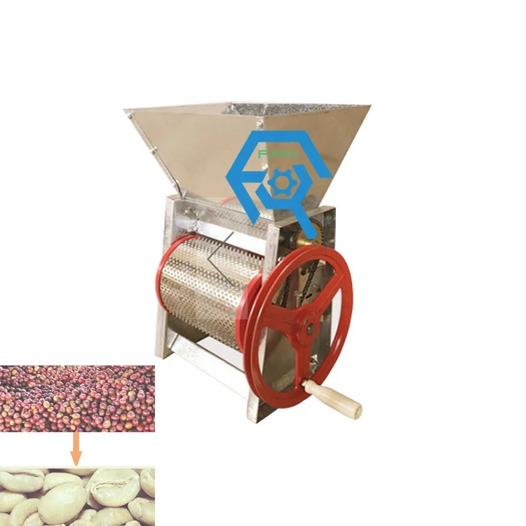 Hot selling coffee bean pulper machine cocoa peeler fresh coffee bean peeler Cracker Machine