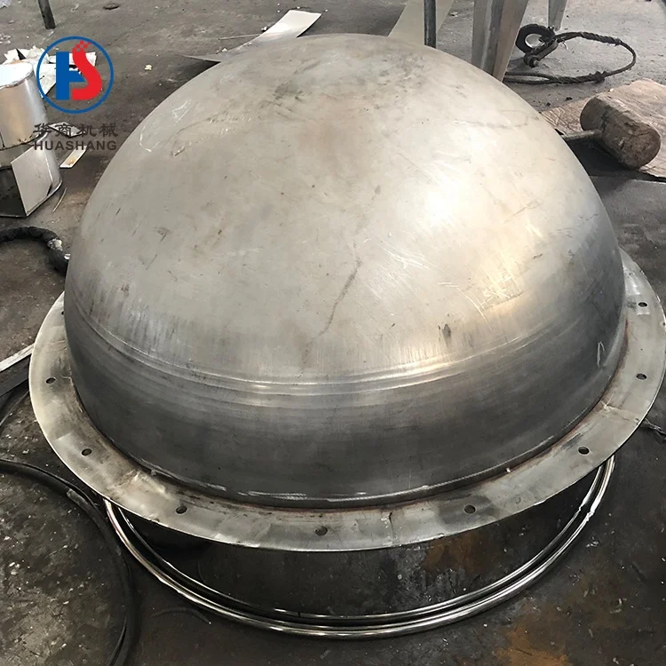 Gas sandwich pot  cooking double steam jacketed kettle with stirrer thermal oil heating jacketed reaction kettle