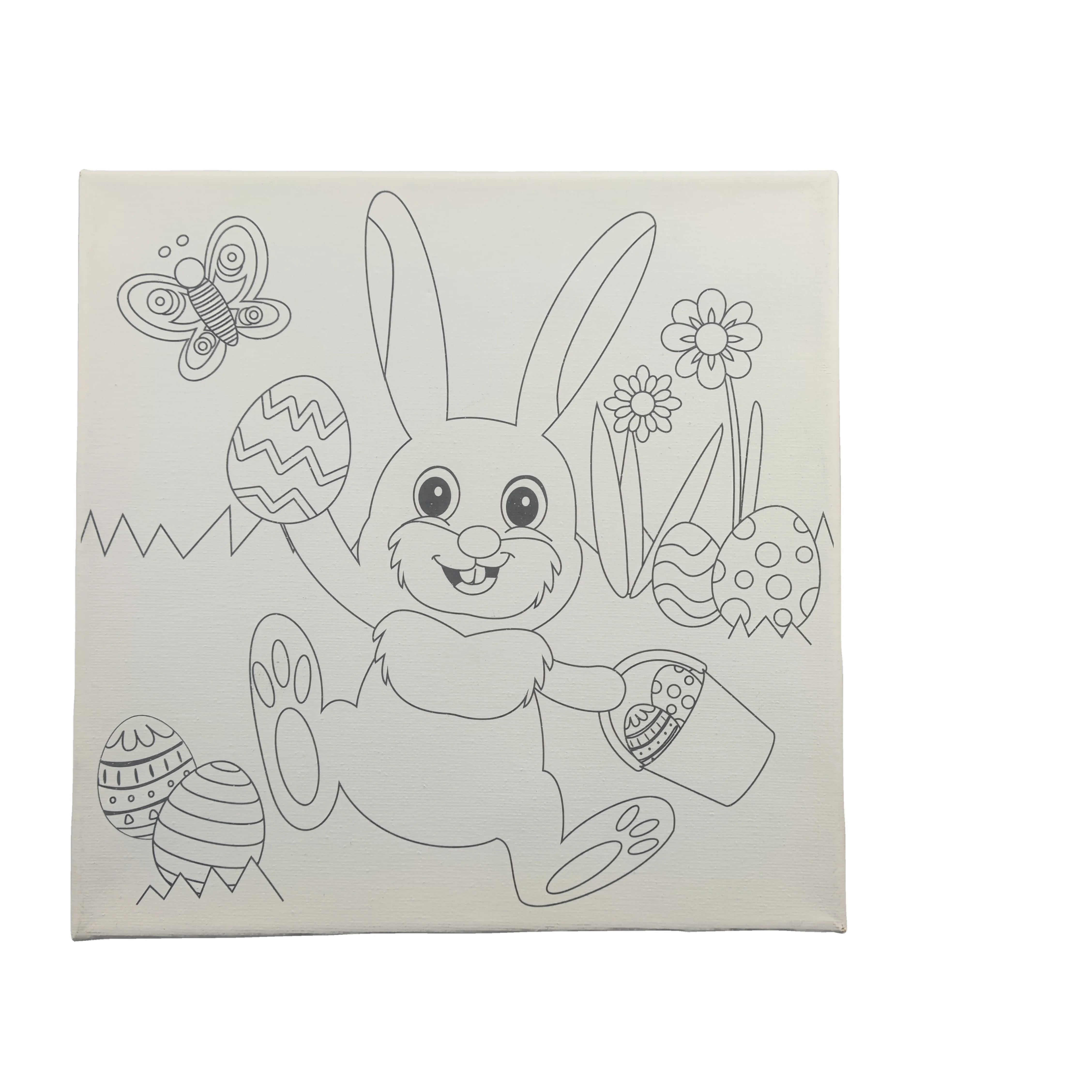 diy crafts canvas paint Easter Bunny drawing board easter diy crafts