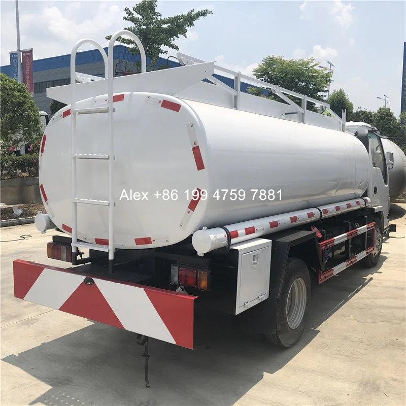 4x2 Foton 5000 liters 112hp fuel tank truck