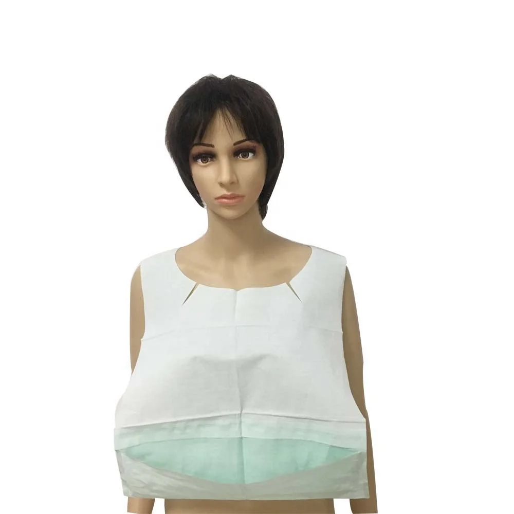 Hot selling Large Size Custom Adult Waterproof Bib OEM Service Disposable Apron