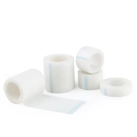 Adhesive PE Tape For Medical Use Waterproof Micropore Surgical PE Tape Roll Hypoallergenic Plaster Medical Plaster