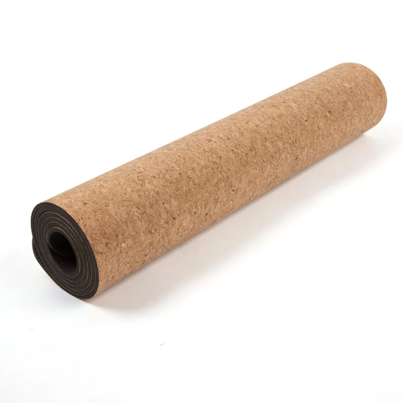 2024 Light Soft Hot 1mm Organic 100% Cork Sustainable Yoga Mat