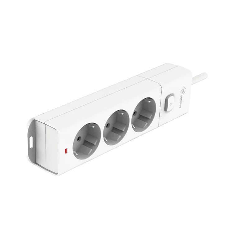 
Super grade Indonesia EU standard 3 way 5 m power cord universal socket electrical outlet surge protector 