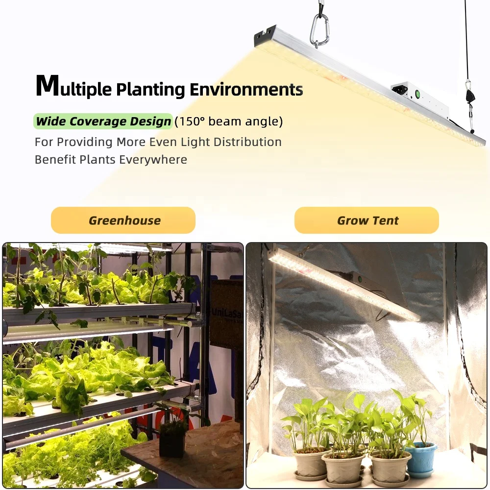 
Aluminum Cased Warm white growlights 140pcs chips lm301b led grow light for indoor plant 