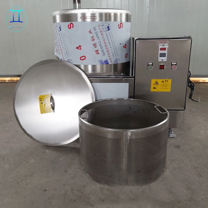 Small Scale Potato Chips Centrifugal Deoiling Machine For Fried Food