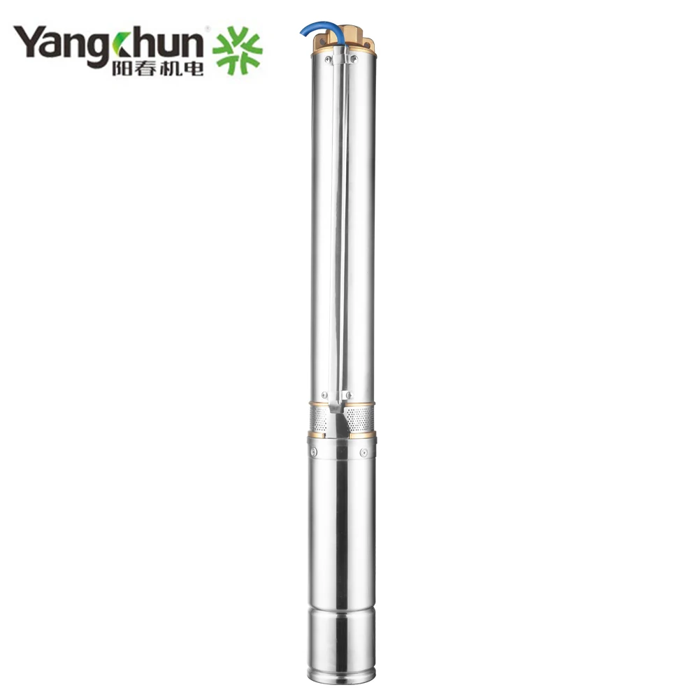 Погружной водяной насос dc deep well на солнечной батарее 96