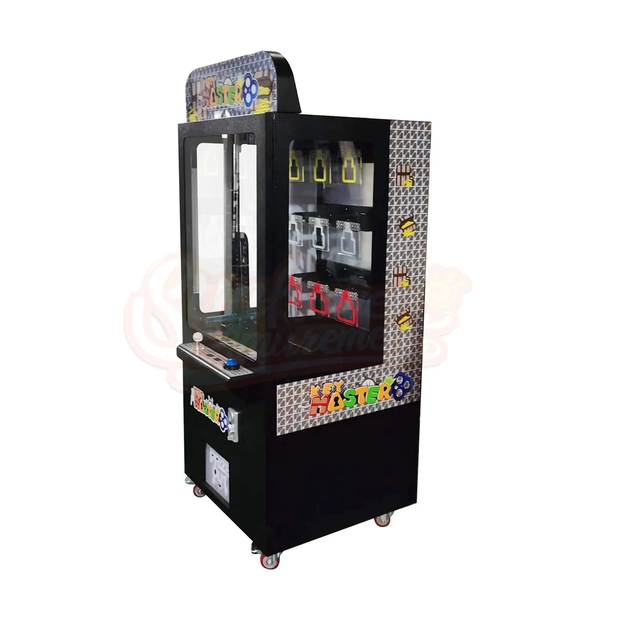 Toy Gift Prize Crane push win Game Machines Key master Game machine Coin Pusher Golden Key Gift Crane Vending Machine Key Master