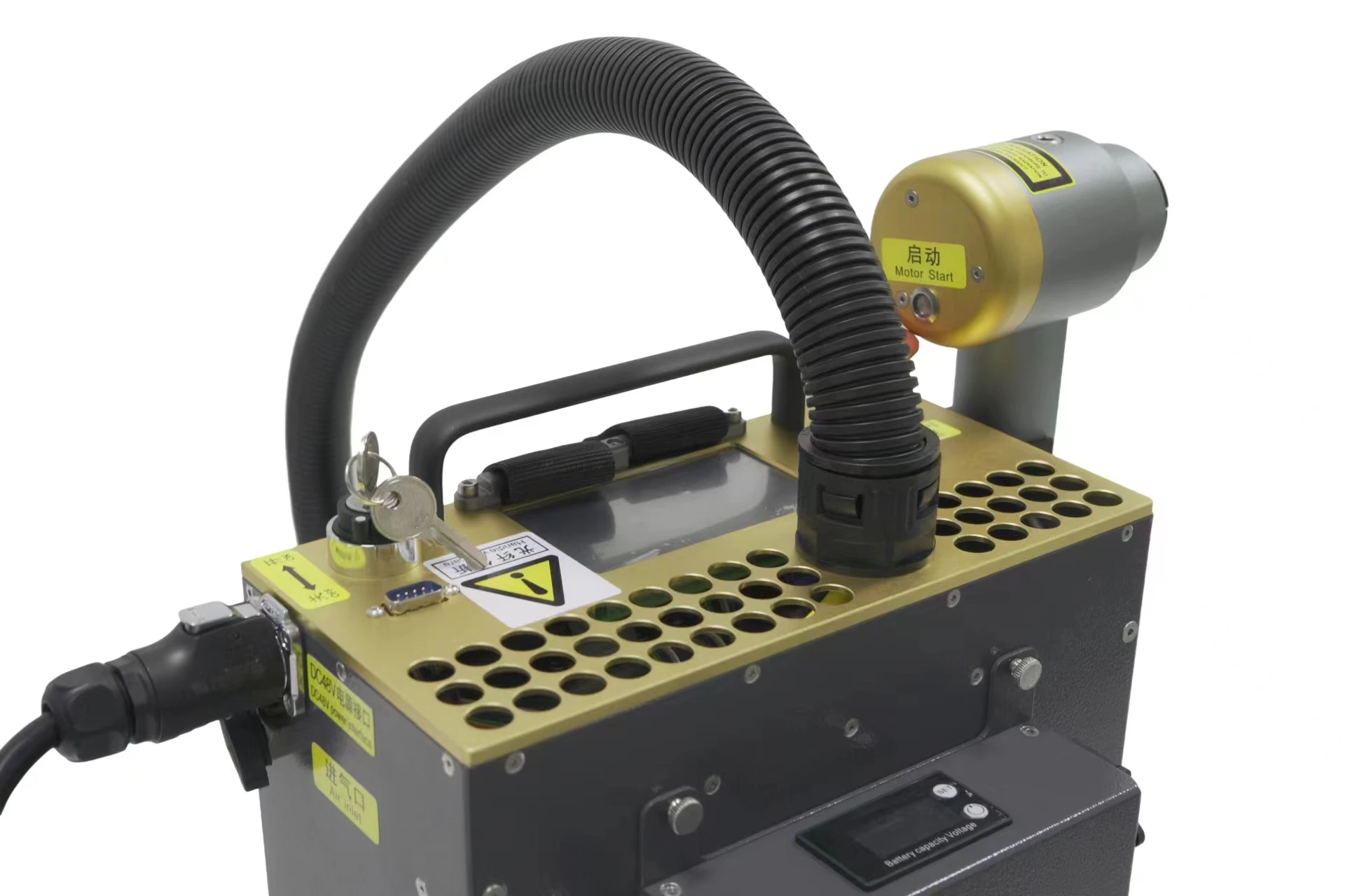 Selling Fast Speed 300w Backpack Pulsed Laser Cleaning Machine with Battery Air Cooled