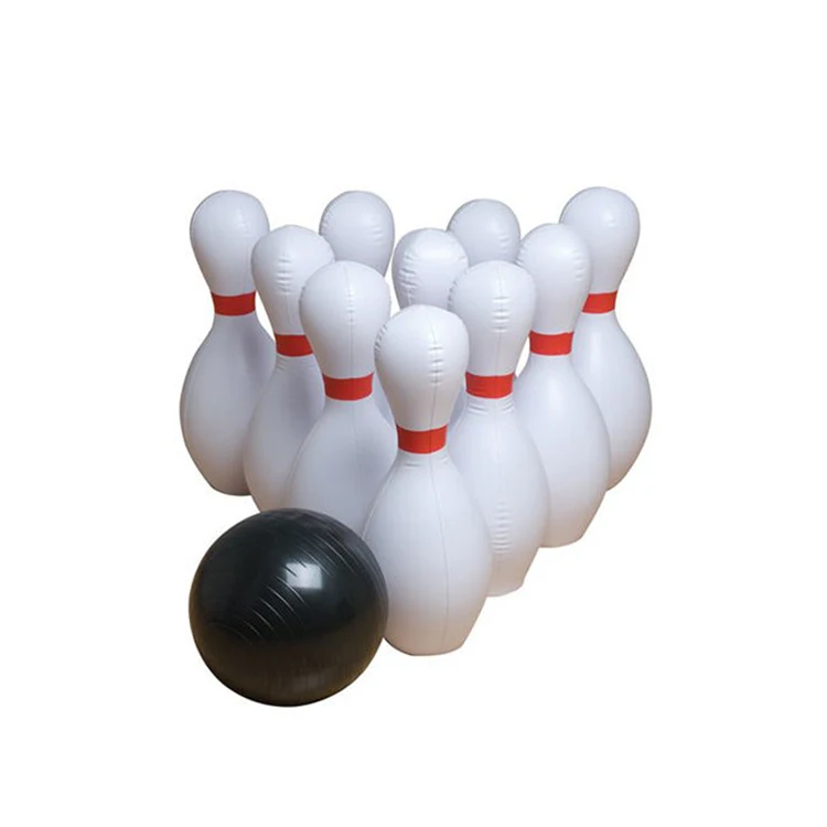 Wholesale Inflatable Bowling Game Set Indoor Outdoor Games for Kids Lawn Bowling Games Bowling Ball Toys