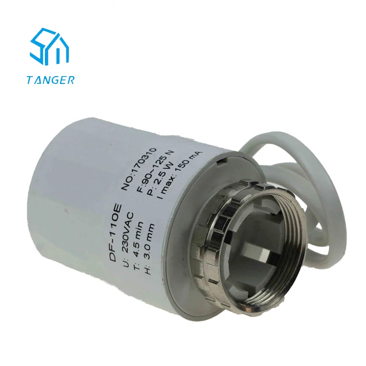 Wax Thermal Manifold Valve Actuator Thermostat For Under Floor Heating Parts