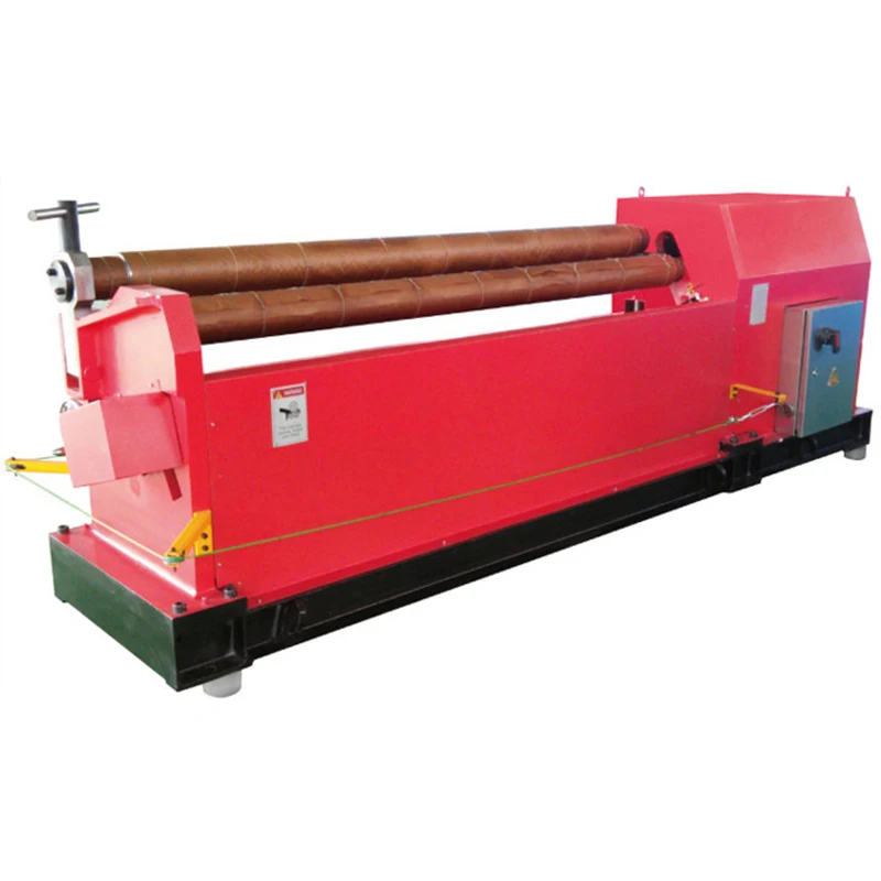 New technology 3-roller asymmetrical aluminum steel plate rolling machine cold forging bending machine