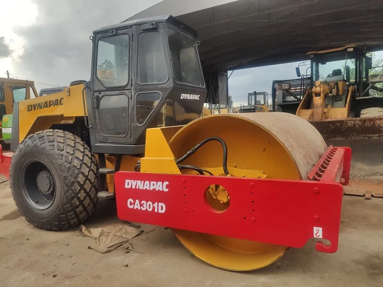 Original DYNAPAC CA301D Used Single Drum Road Rollers for sale