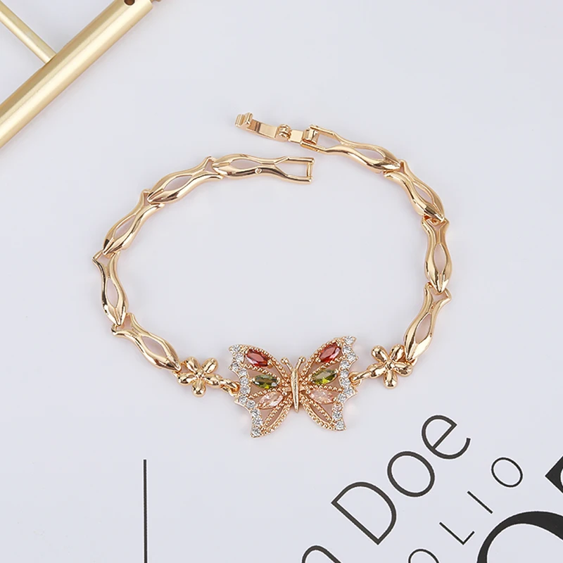 2022 Wholesale HD Jewelry Hit fashion design gold jewelries 18k gold bracelet