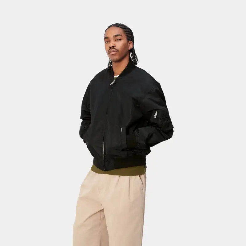 Custom Windbreaker Plus Size Track Jacket  Plain Zipper Oversized Cropped Boxy Workout Varsity Jacket Nylon Bomber Jacket Men