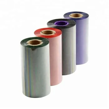 Puty wholesale roll thermal transfer resin / resin-wax / wax ribbon for barcode printer
