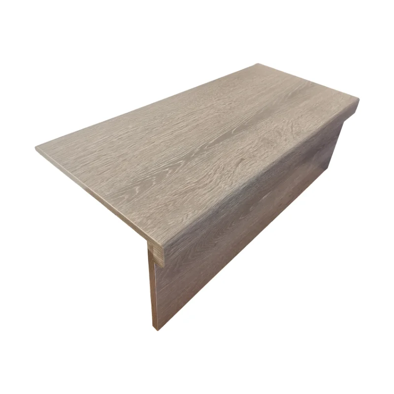 Latest Fashion Floating Stairs New Design Oak Wood Stair Treads Floating Stair Treads