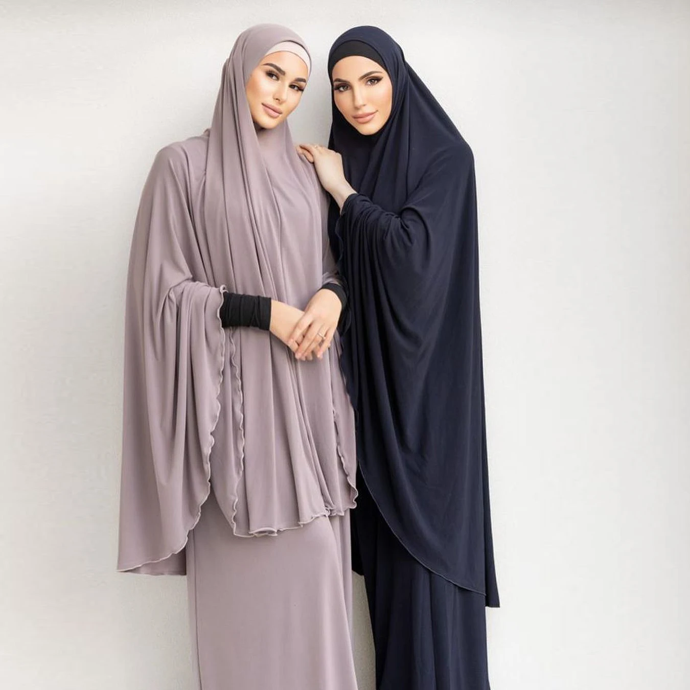 Muslim Prayer Clothing Female Abaya JilBaB Headscarf Robe Khimar Robe Abayas Islam Clothing Niqab Djellaba Burqa