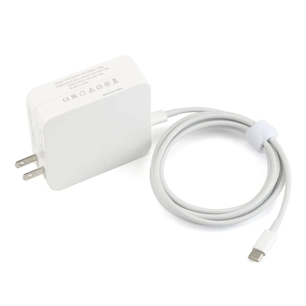 100% Oem Compatible 87W Usb-C Type-C Power Adapter  Pd Charger For Macbook Pro 15 i