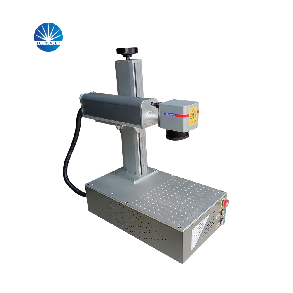 fiber gold laser marking machine 20w 30w max