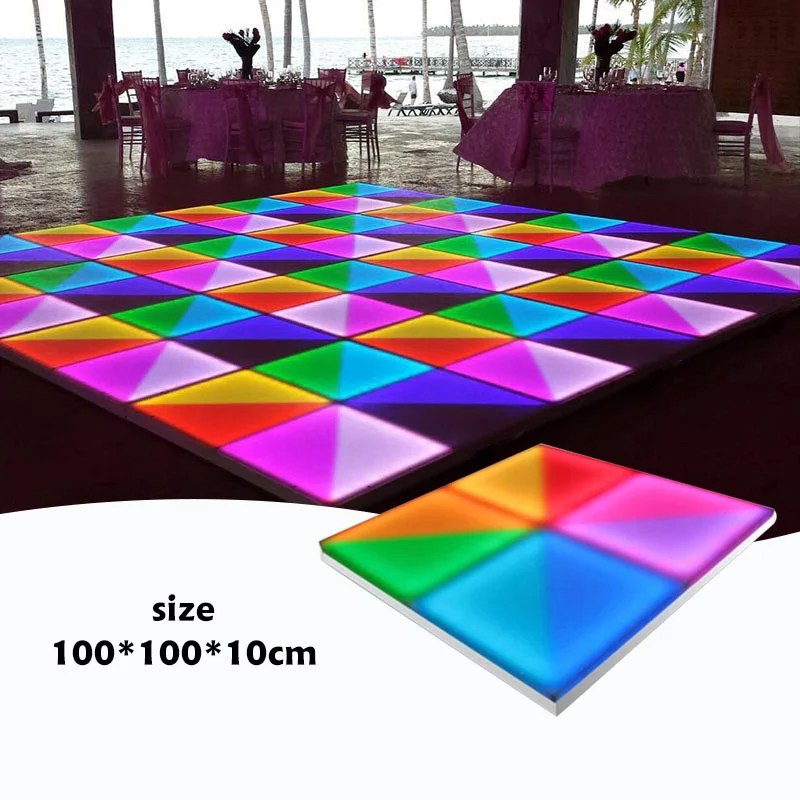 Grace Walkway Acrylic 1Square Meter DMX 432pcs LED Dance Floor Light