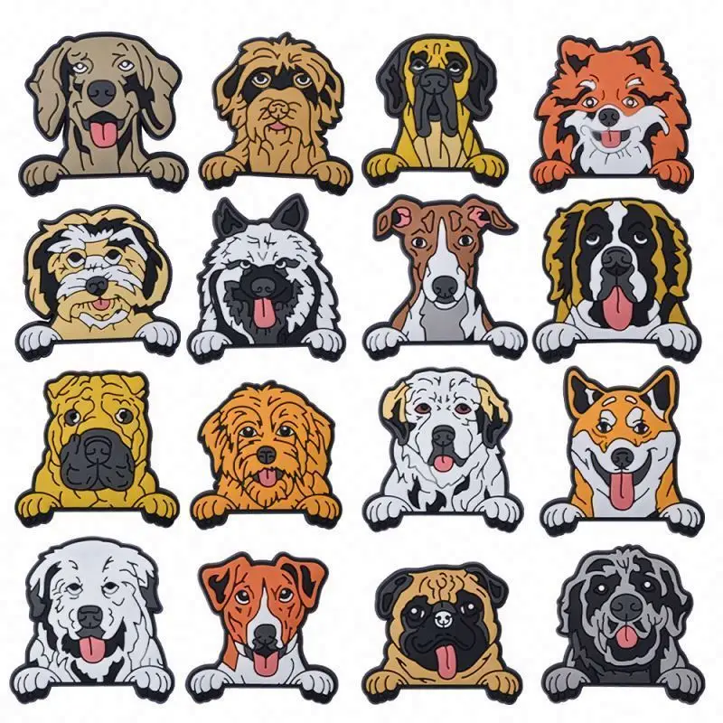2024 Hotsell High Quality PUG Dogs Family Shoe Charms New Shoe Decorations Shoe Accessories