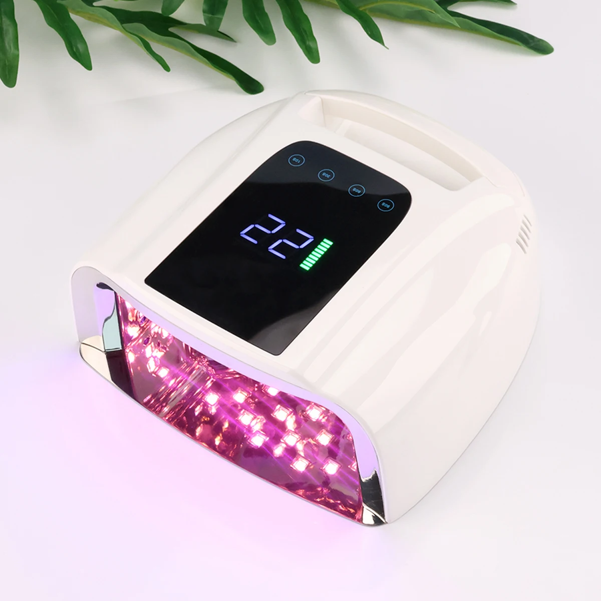New Arrival 48w Cordless High Power Portable Nail Dryer Gel Polish Fast Red Light UV LED Nail Lamp for Salon Manicure