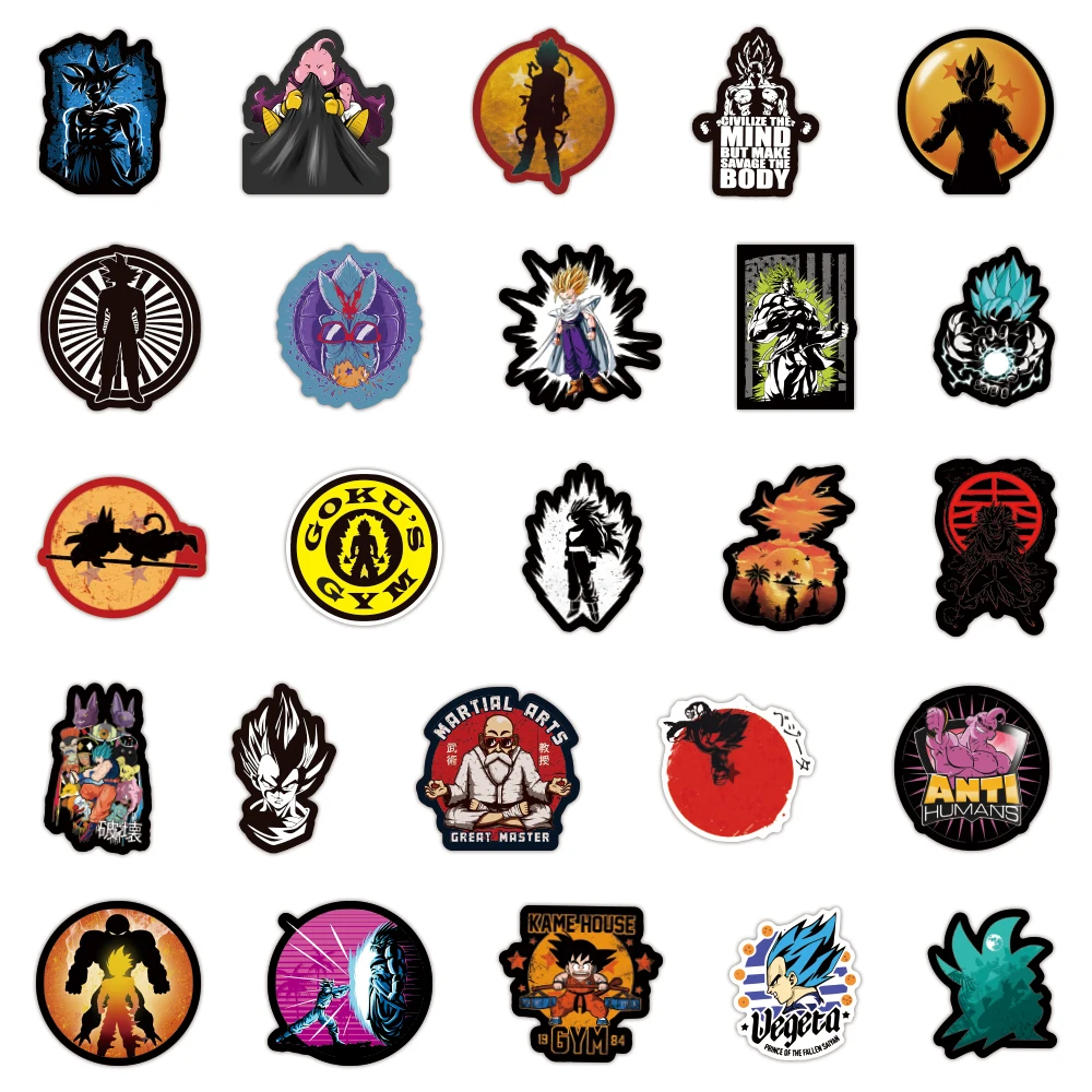 ZY0048B 100pcs graffiti non - repeating personalized car and motorcycle cartoon stickers