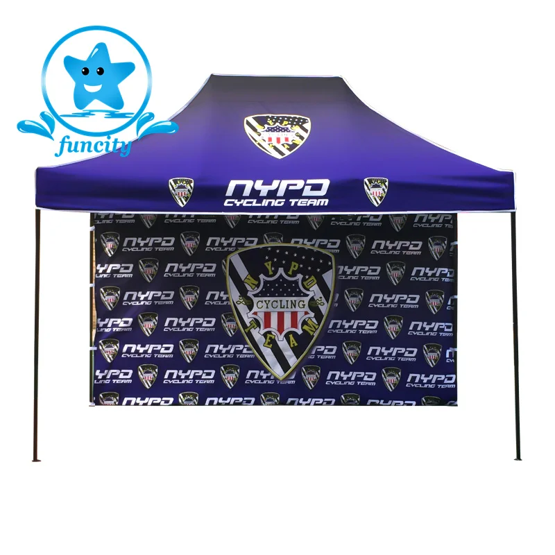 Factory direct price promotional advertising sun shade waterproof retractable pickup pop-up tent