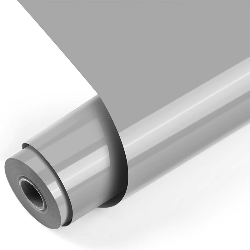 Easy To Peel Off  HTV Heat Press PET Heat Transfer Reflective Vinyl Film Rolls  For T Shirt
