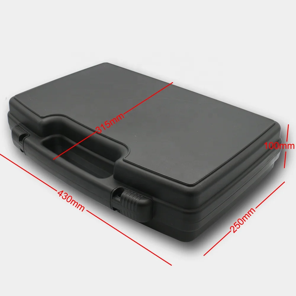 Customized Color Simple Carrying Plastic Tool Case With DIY Foam top quality