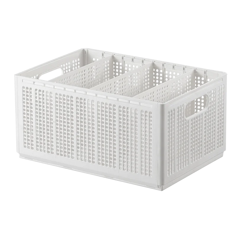 Foldable Stackable Wardrobe Storage Shelf Box Containers Multifunctional Drawer Organizer with removable clapboards