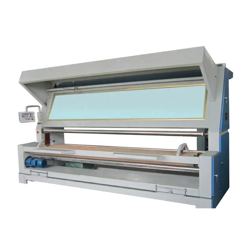 Video Teaching Installation Service Custom Fabric Width Rolling Inspecting Measuring Machine