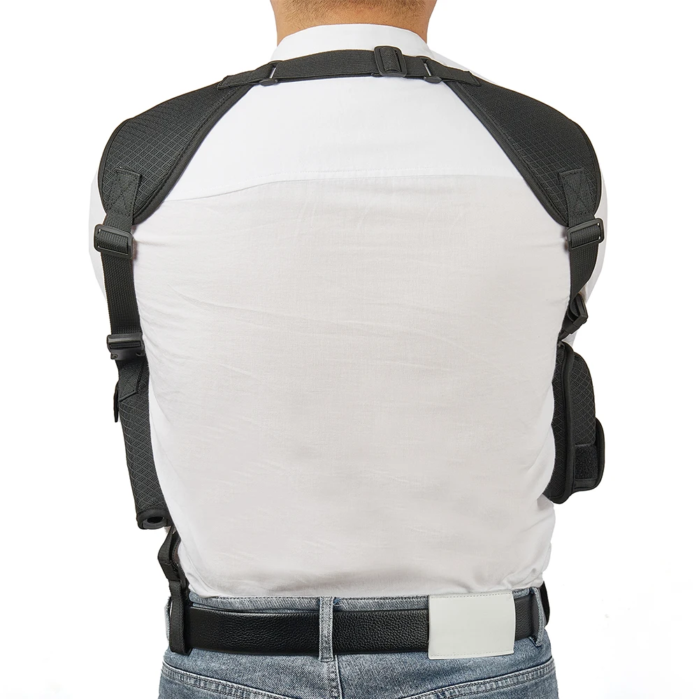 Наплечная кобура для пистолета, нейлоновая кобура для улицы, тактическая кобура, высококачественная ткань, легкая, дышащая кобура