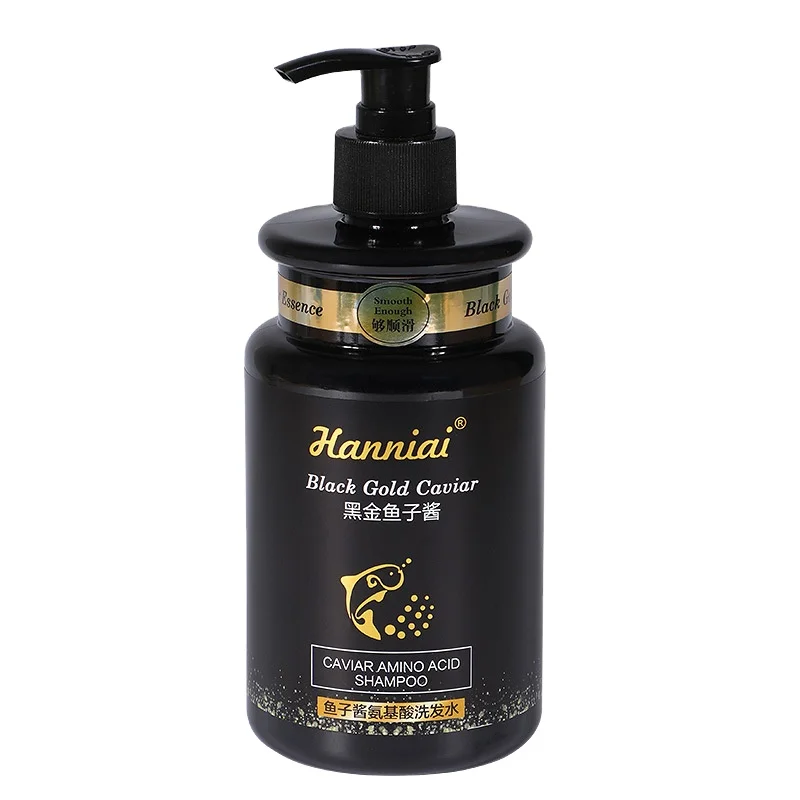 Black Gold Caviar Amino Acid Shampoo for Long lasting Fragrance, Moisturizing and Smooth Hair Care Mask,
