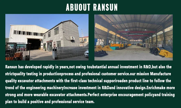 RSBM Excavator Spare Parts Ripper Single Tine for 1-50T Backhoe