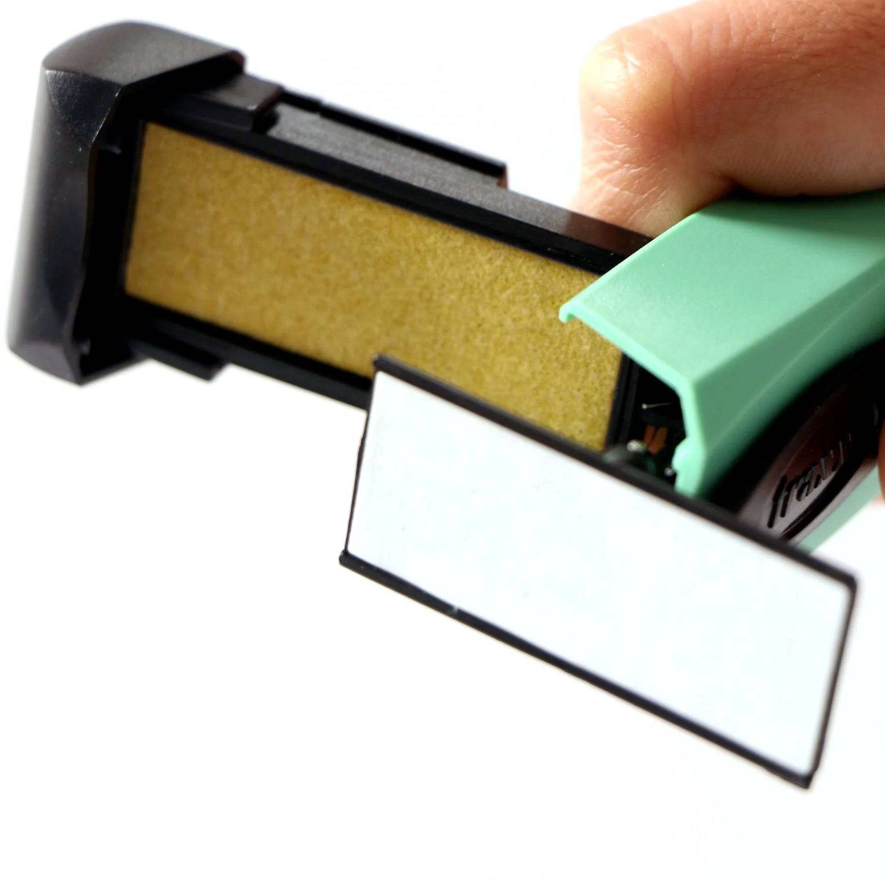 Traxx self inking pocket stamps portable address stamp signature stamps various shell colors available